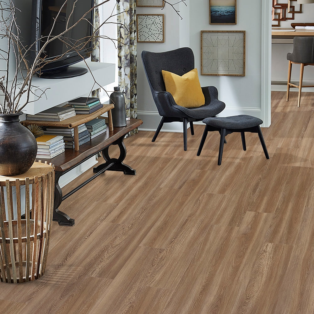 Pergo DuraCraft Breman Oak Brown Waterproof Luxury Vinyl Plank Flooring - 17.32 sq ft/Carton