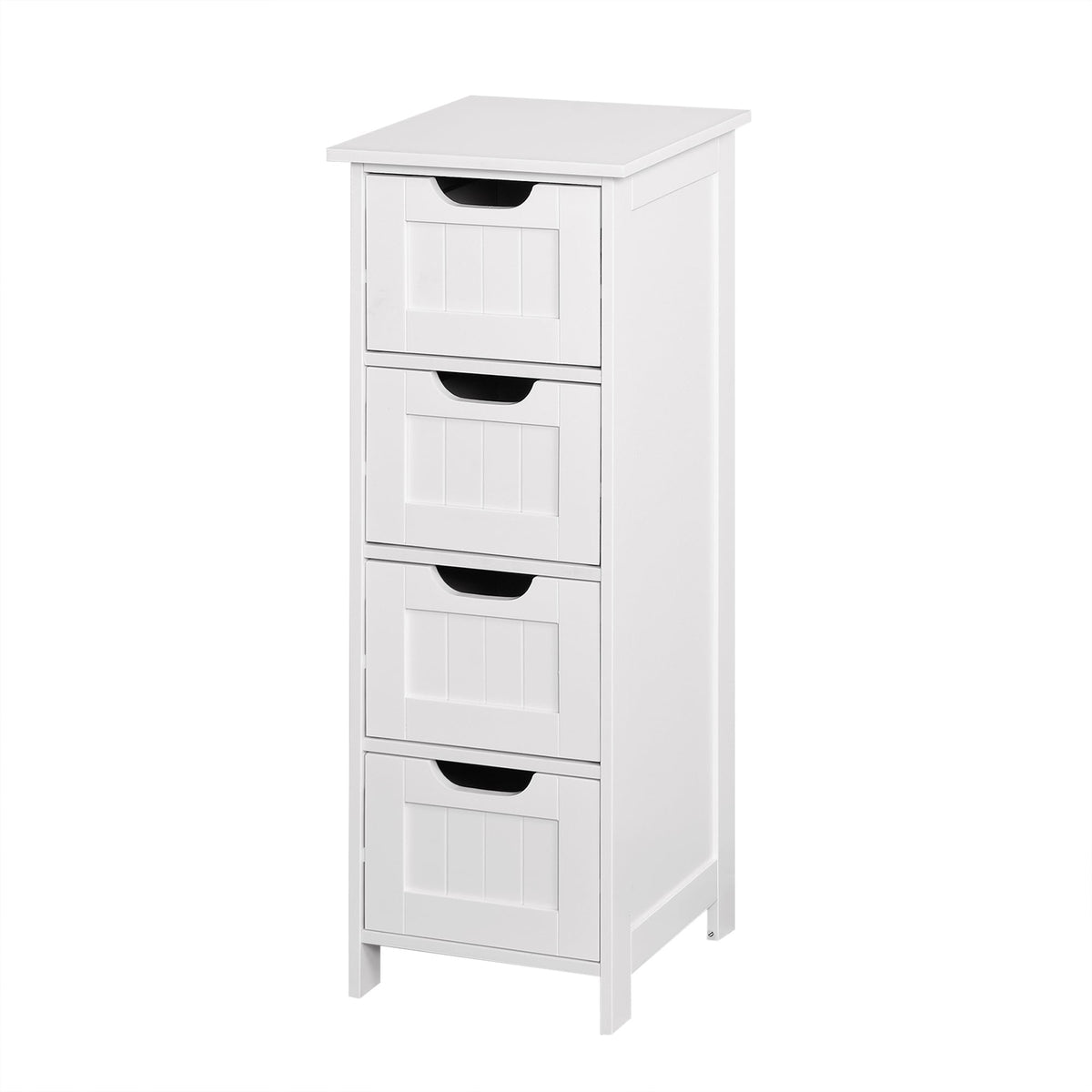 Siavonce 11.8-in W x 11.8-in H Mdf White Freestanding or Wall-mount Utility Storage Cabinet