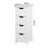 Siavonce 11.8-in W x 11.8-in H Mdf White Freestanding or Wall-mount Utility Storage Cabinet
