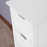Siavonce 11.8-in W x 11.8-in H Mdf White Freestanding or Wall-mount Utility Storage Cabinet
