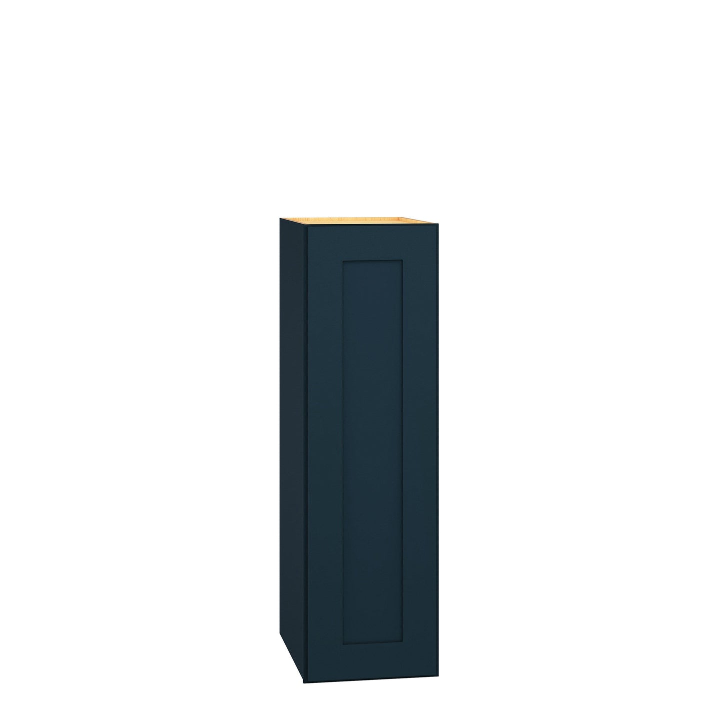 Diamond Express Jamestown 9-in W x 30-in H x 12-in D Regatta Blue Wall Fully Assembled Plywood Cabinet (Recessed Panel Shaker Door Style)