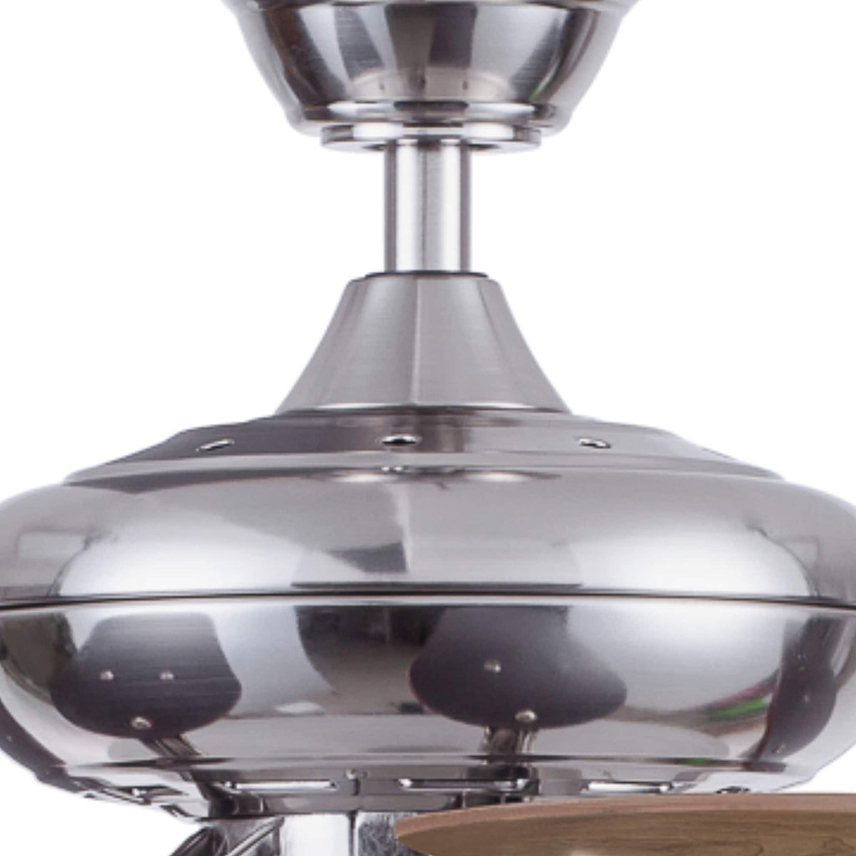 Harbor Breeze Coastal Creek 52-in Brushed Nickel LED Indoor Ceiling Fan with Light Kit (5-Blade)