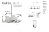 Progress Lighting Chadwick 3-Light Black Traditional Etched Glass Linear Large Hanging Kitchen Island Light