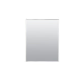 Project Source 16-in x 20-in Rectangle Surface/Recessed Frameless Mirrored Medicine Cabinet, White Plastic Body