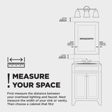 Style Selections 22.5-in x 30.5-in Surface/Recessed Mount Brushed Nickel Mirrored Soft Close Medicine Cabinet