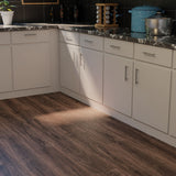 Project Source Woodfin Oak 7.59-in W x 4.23-ft L Embossed Wood Plank Laminate Flooring