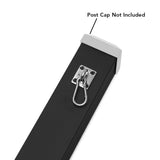 Deckorators ALX 2.5-in x 2.5-in x 6-ft Textured Black Aluminum Deck Post Extension