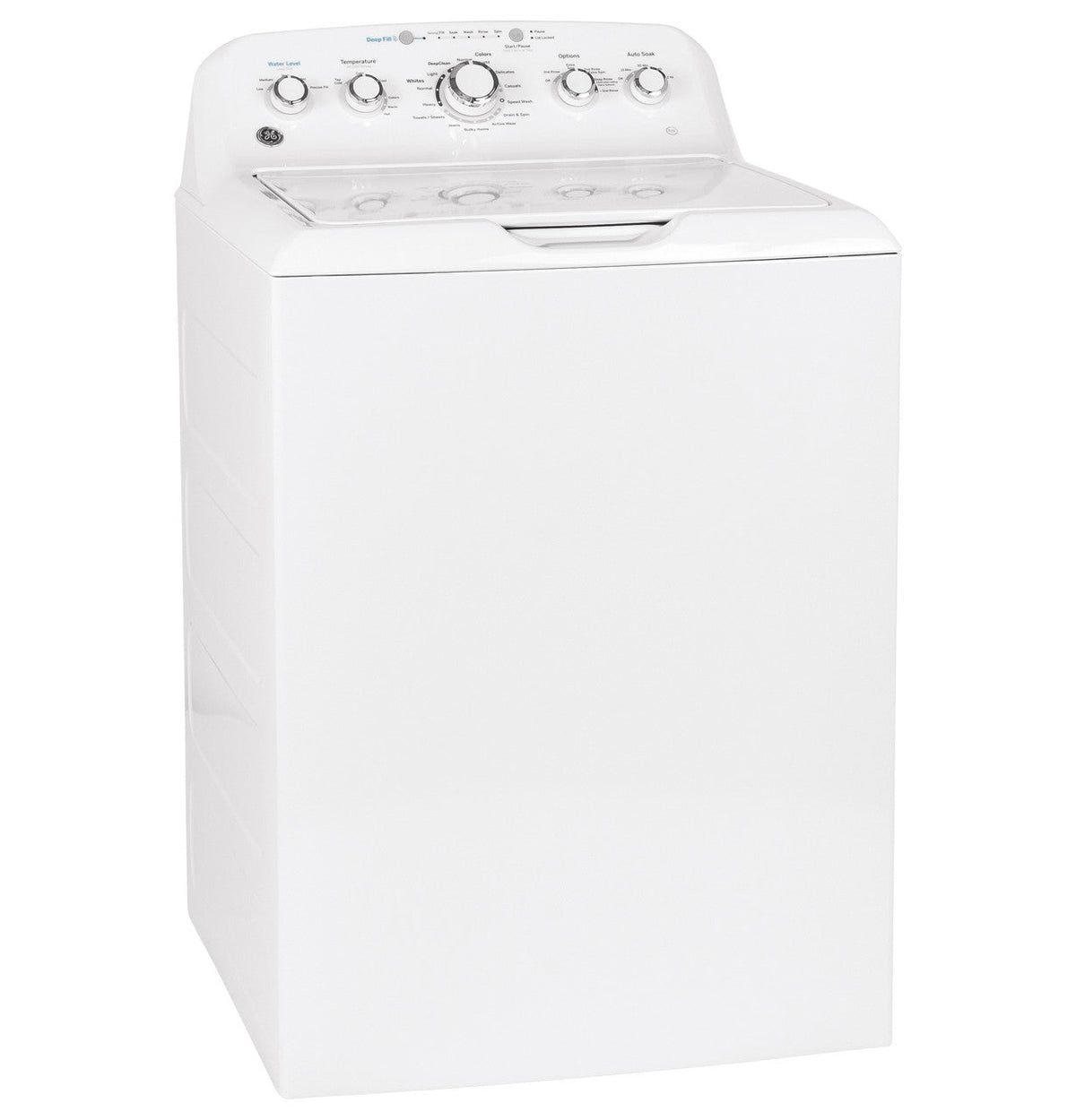 GE 4.5-cu ft High Efficiency Top-Load Washer (White) | GTW465ASNWW