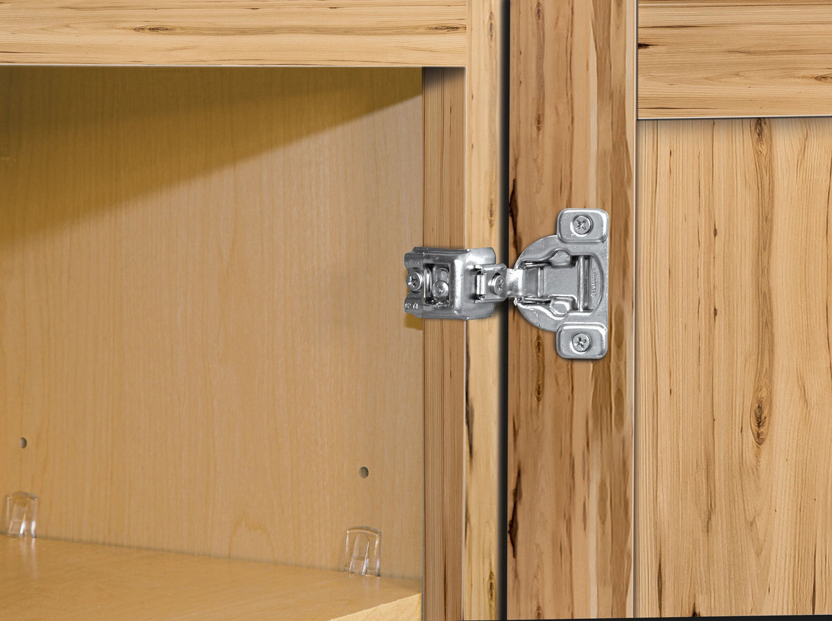 Project Source Branson 12-in W x 36-in H x 12-in D Hickory Base Fully Assembled Cabinet (Recessed Panel Shaker Door Style)
