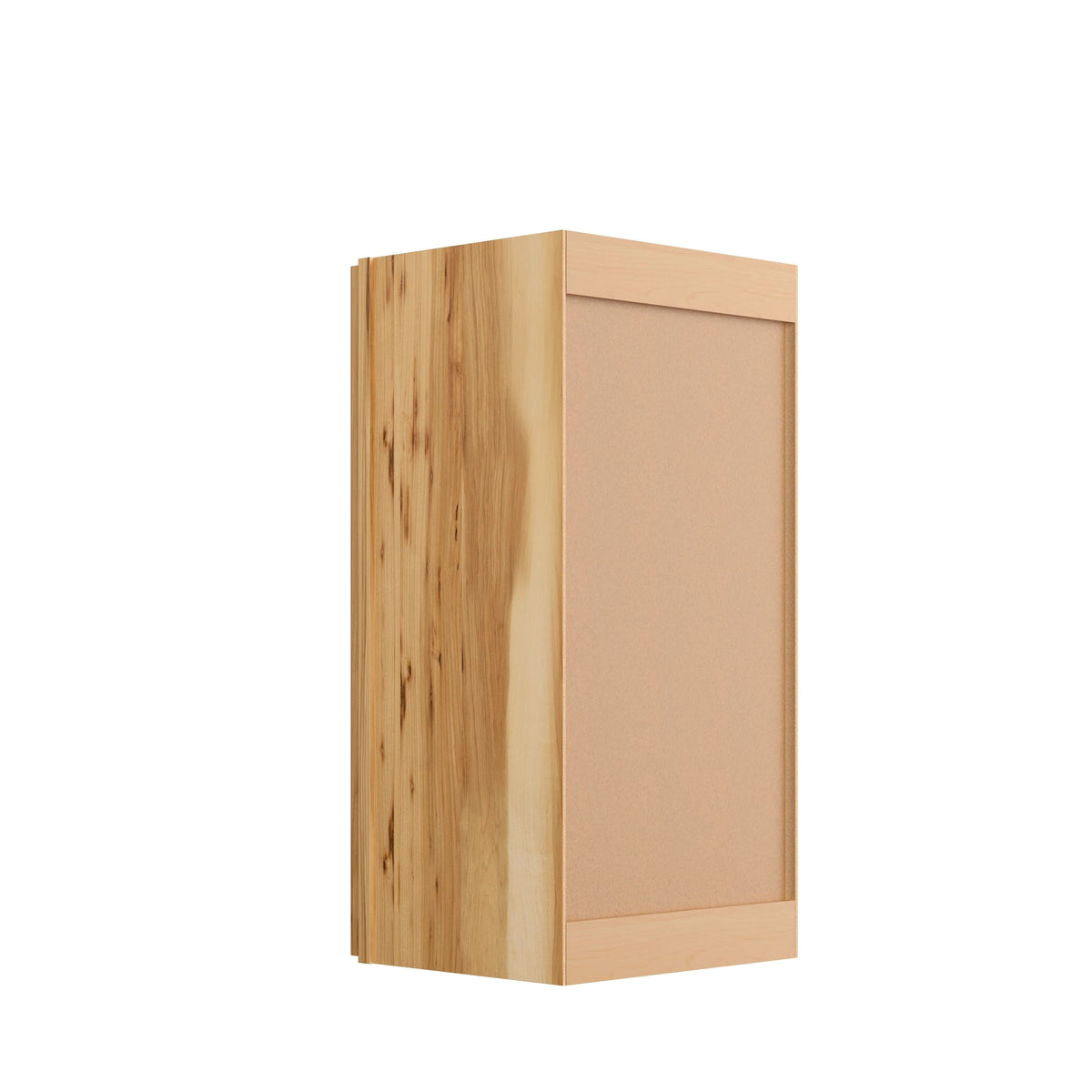 Project Source Branson 12-in W x 30-in H x 12-in D Hickory Wall Fully Assembled Cabinet (Recessed Panel Shaker Door Style)