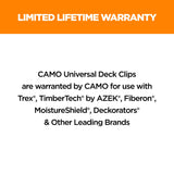 CAMO Edge Clip 1.75-in 316 Stainless Steel Hidden Deck Fastener 250-sq ft (450-Pack)