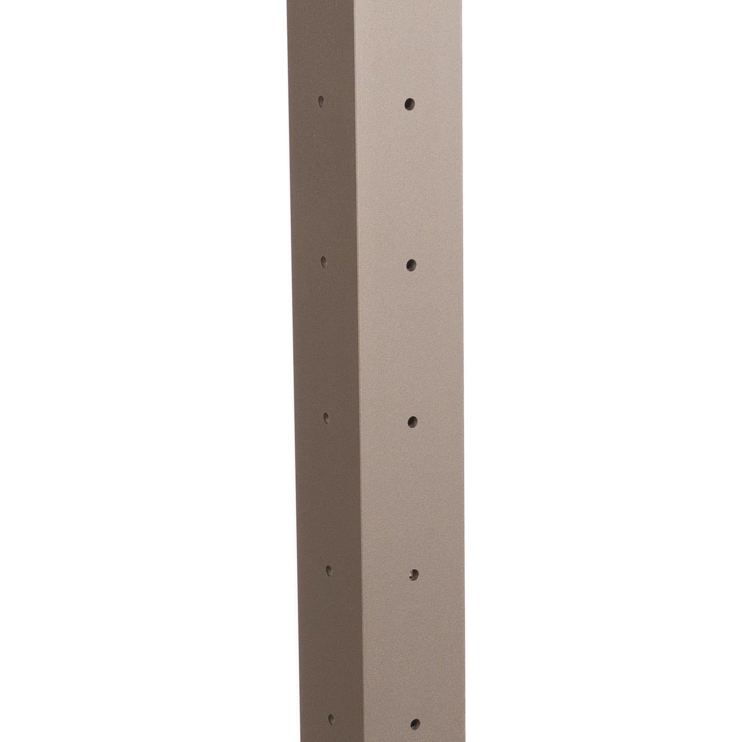 Deckorators Contemporary Cable 2.5-in x 2.5-in x 3-1/2-ft Textured Bronze Deck Corner Post