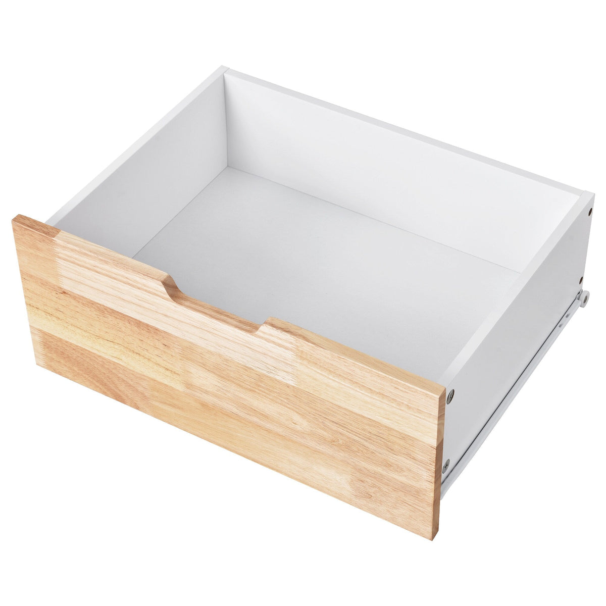 Xspracer White Mdf Base with Wood Top Rolling Kitchen Island (22-in x 46-in x 36-in)