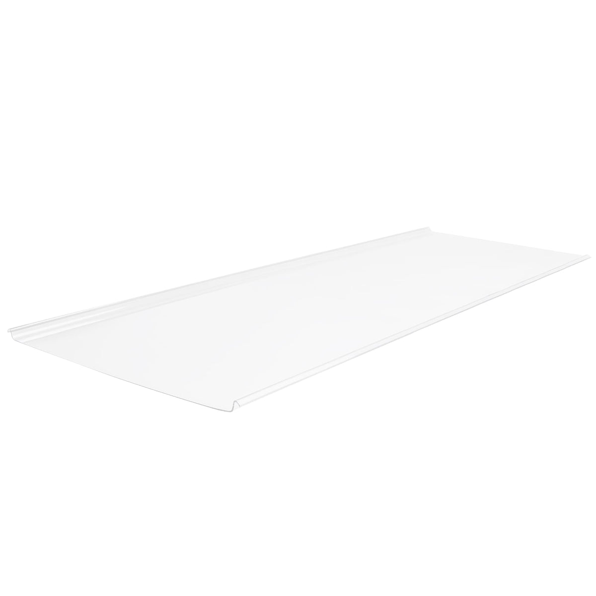 Sunscape 2-ft x 8-ft Corrugated White Opal Polycarbonate Roof Panel