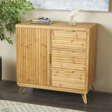 Grayson Lane Brown 3-Drawer Chest