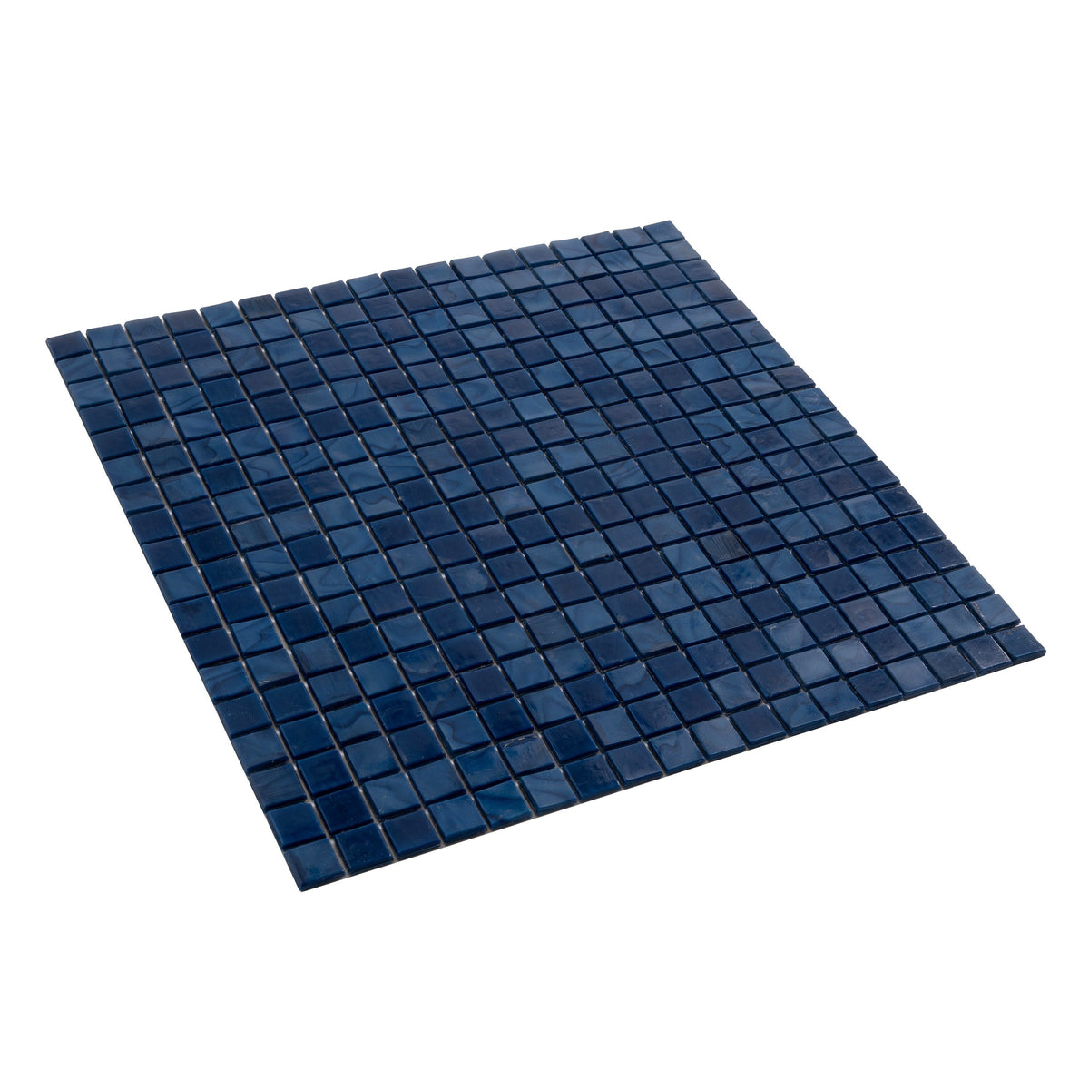 Apollo Tile Skosh Navy Blue 11-1/2-in x 11-1/2-in Glossy Glass Uniform Squares Floor and Wall Tile (18.69-sq. ft/ Carton)