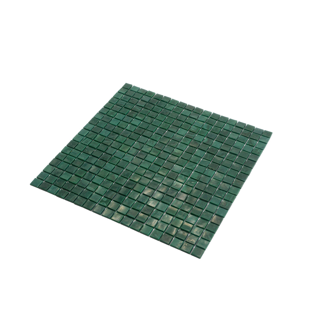 Apollo Tile Skosh Bottle Green 11-1/2-in x 11-1/2-in Glossy Glass Uniform Squares Floor and Wall Tile (18.69-sq. ft/ Carton)