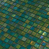 Apollo Tile Skosh Emerald Green 11-1/2-in x 11-1/2-in Glossy Glass Uniform Squares Floor and Wall Tile (18.69-sq. ft/ Carton)