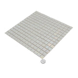 Apollo Tile Nacreous White 12-in x 12-in Glossy Glass Uniform Squares Floor and Wall Tile (20-sq. ft/ Carton)