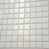 Apollo Tile Nacreous White 12-in x 12-in Glossy Glass Uniform Squares Floor and Wall Tile (20-sq. ft/ Carton)