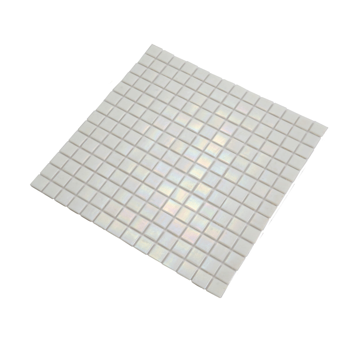 Apollo Tile Nacreous White 12-in x 12-in Glossy Glass Uniform Squares Floor and Wall Tile (20-sq. ft/ Carton)