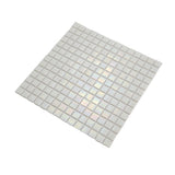 Apollo Tile Nacreous White 12-in x 12-in Glossy Glass Uniform Squares Floor and Wall Tile (20-sq. ft/ Carton)