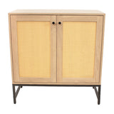 Sunnydaze Decor Brown 1-Shelf Office Cabinet