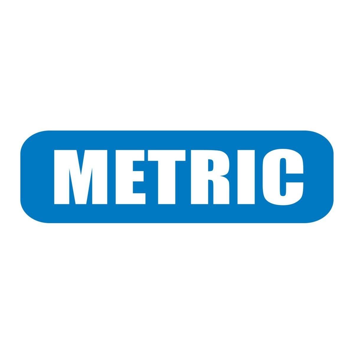 1 in. Drive Metric Impact Socket Set, 10 Pc.