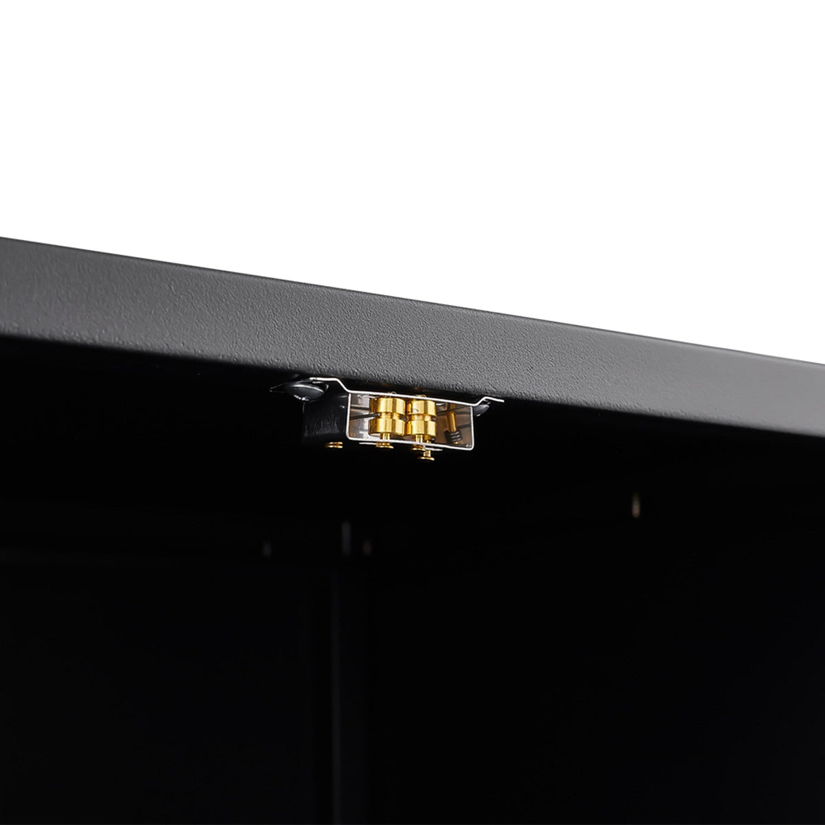 SINOFURN Black 2-Drawer 19.7-in File Cabinet
