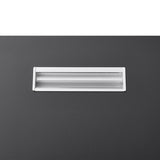 SINOFURN Black 2-Drawer 19.7-in File Cabinet