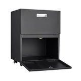 SINOFURN Black 2-Drawer 19.7-in File Cabinet