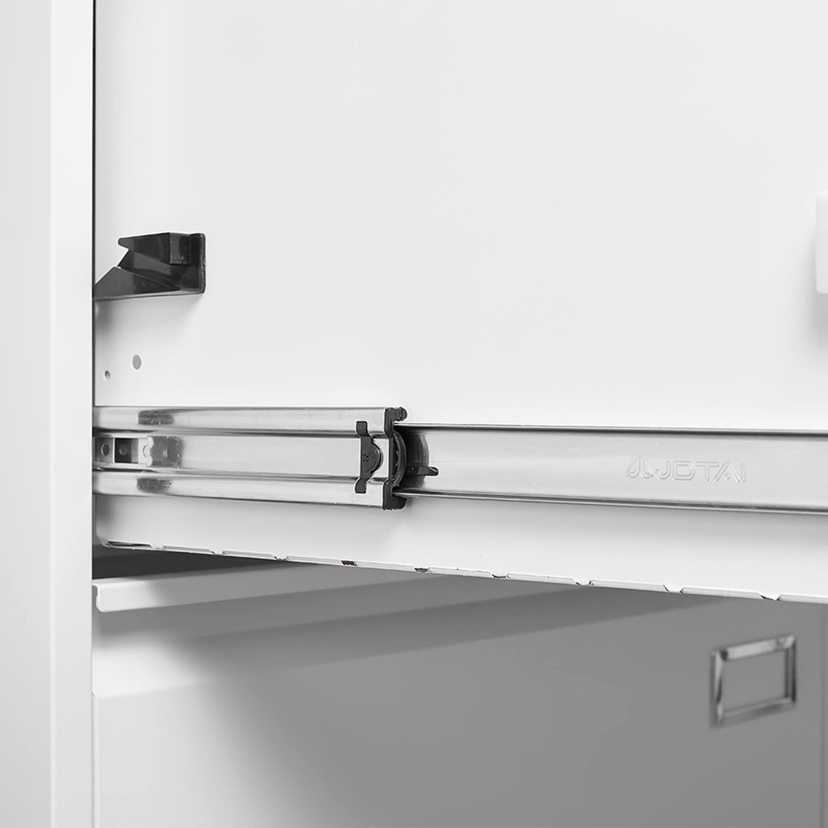 SINOFURN White 2-Drawer 23.6-in File Cabinet