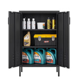 SINOFURN Black 25.6-in File Cabinet