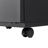 SINOFURN Black 2-Drawer 19.7-in File Cabinet