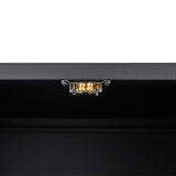 SINOFURN Black 2-Drawer 19.7-in File Cabinet