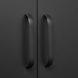 SINOFURN Black 25.6-in File Cabinet