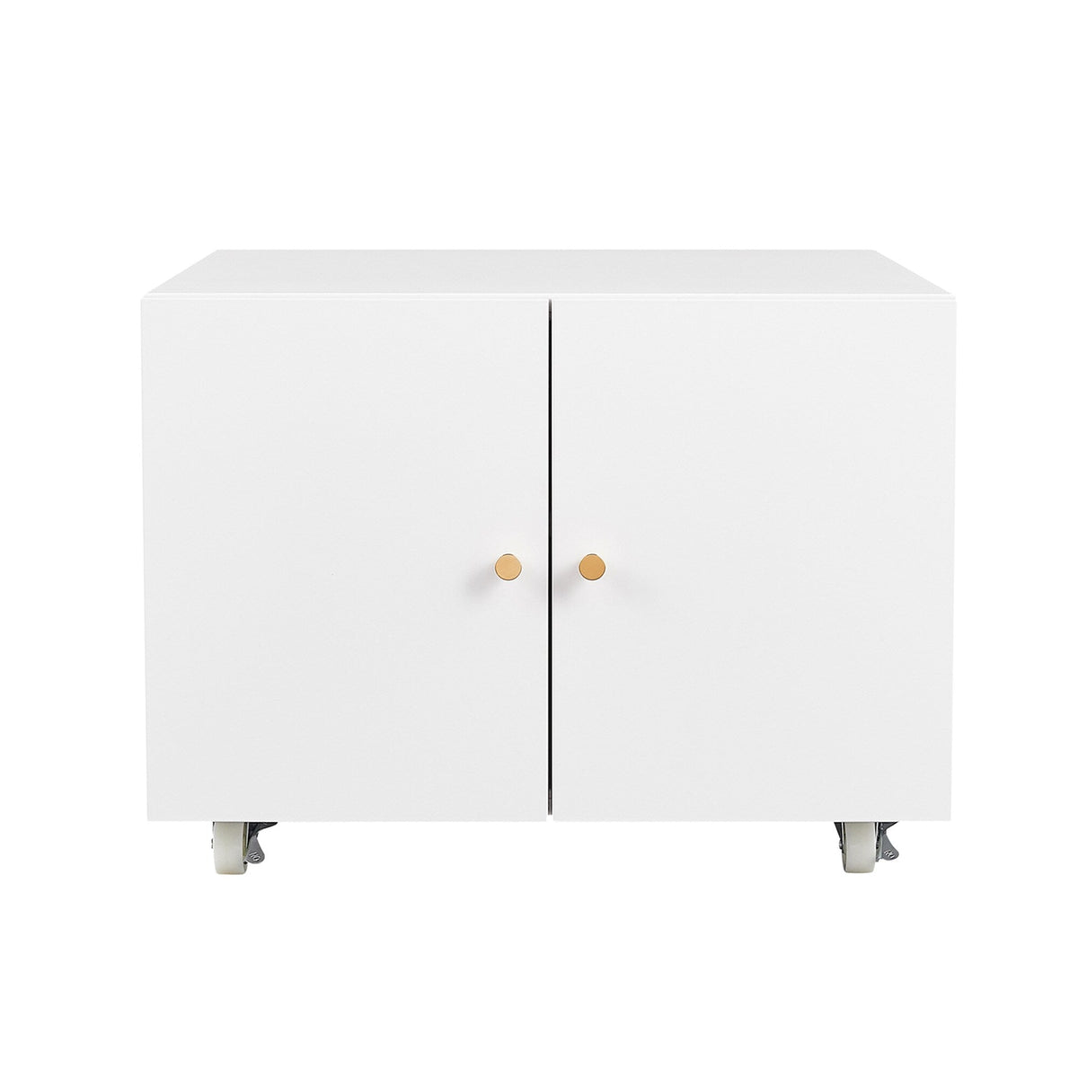 SINOFURN White 23.6-in File Cabinet