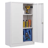 SINOFURN White 25.6-in File Cabinet