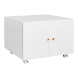 SINOFURN White 23.6-in File Cabinet