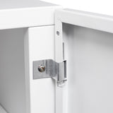 SINOFURN White 23.6-in File Cabinet
