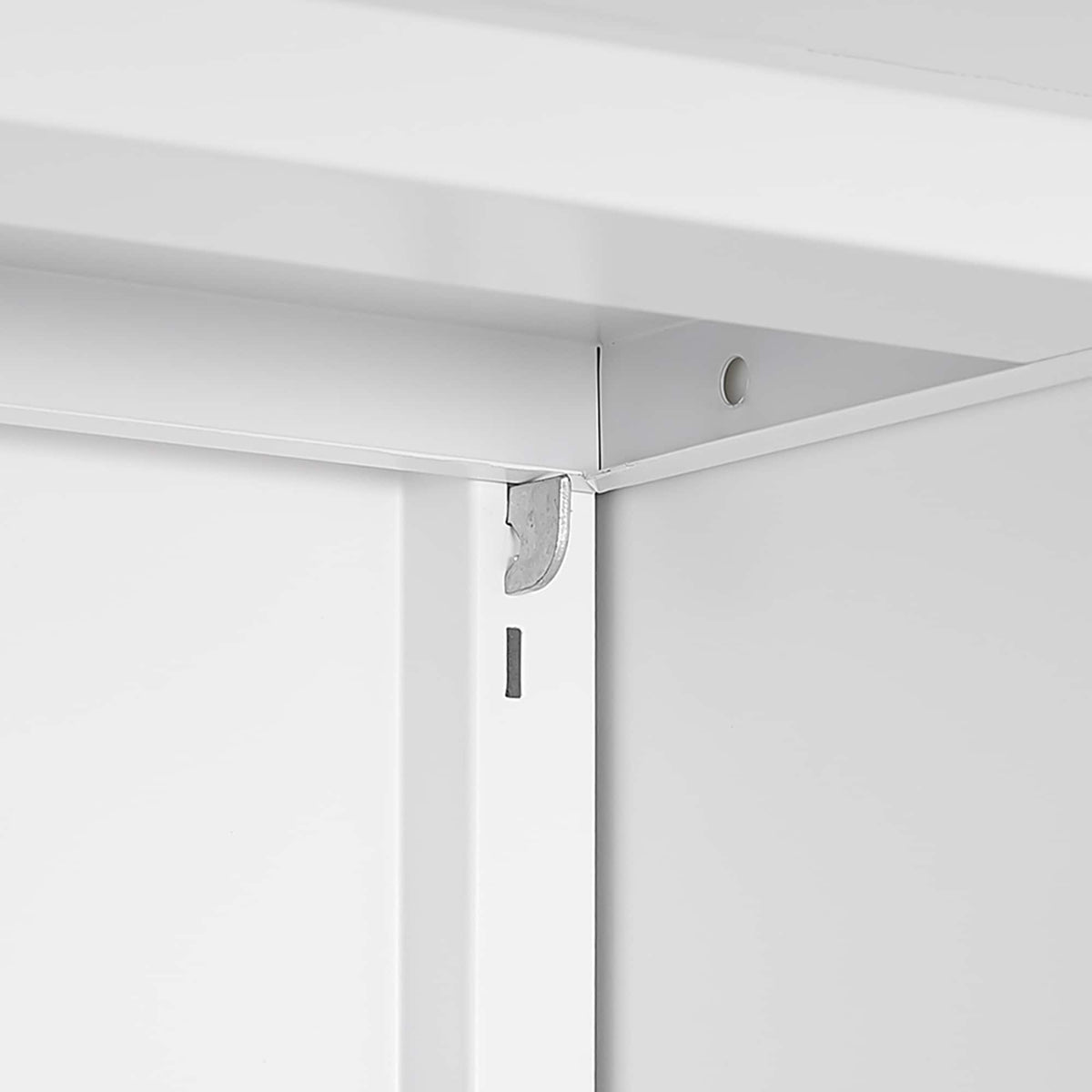 SINOFURN White 23.6-in File Cabinet