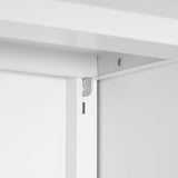 SINOFURN White 23.6-in File Cabinet