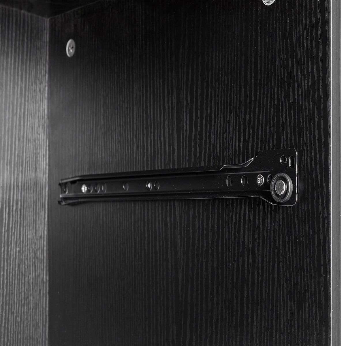 SINOFURN Black 2-Drawer 15.7-in File Cabinet