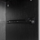 SINOFURN Black 2-Drawer 15.7-in File Cabinet