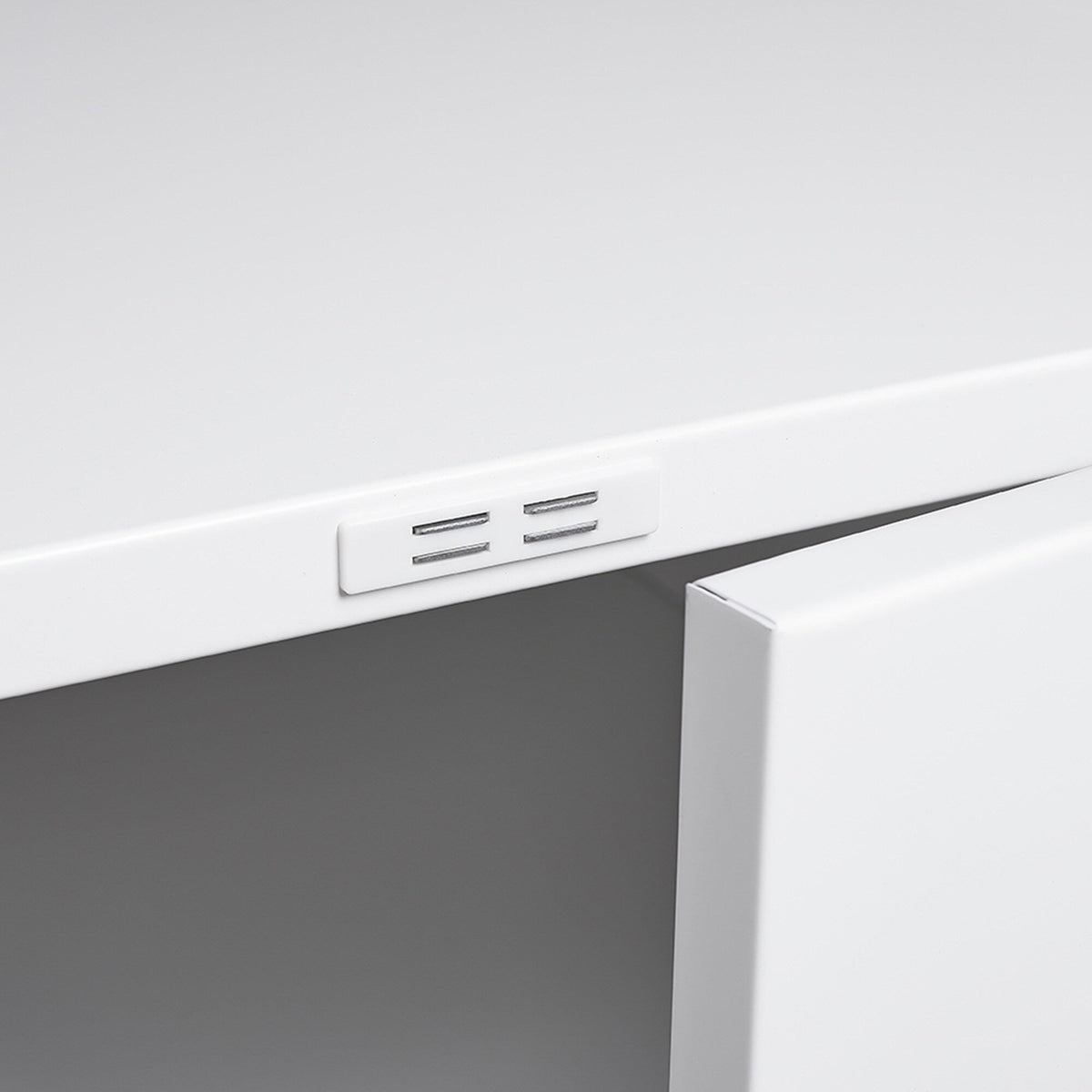 SINOFURN White 23.6-in File Cabinet