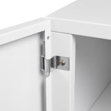 SINOFURN White 23.6-in File Cabinet