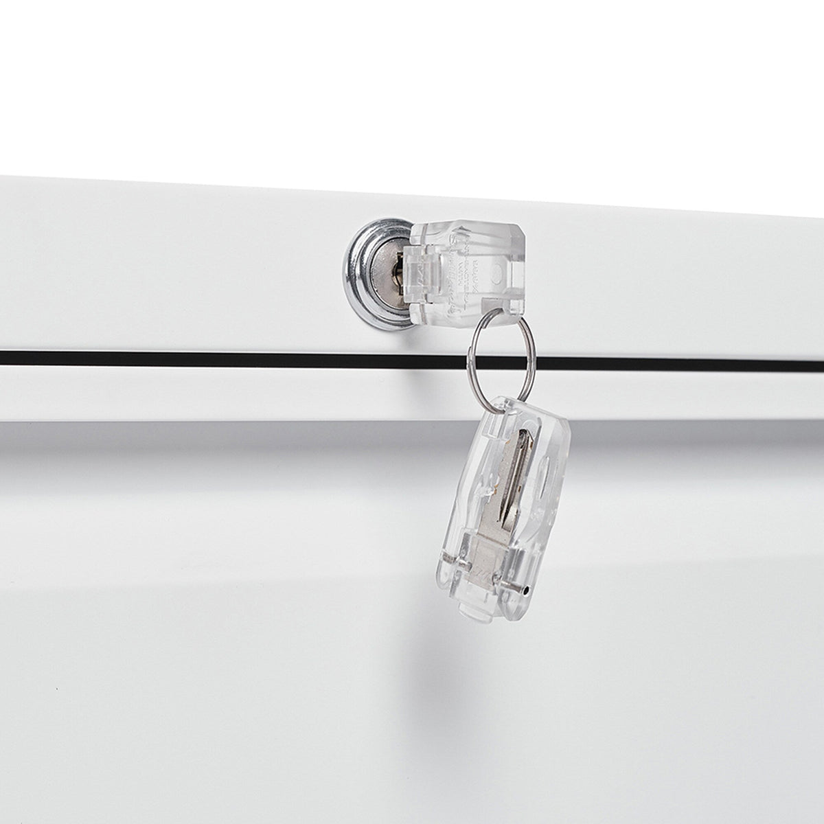 SINOFURN White 3-Drawer 23.6-in File Cabinet