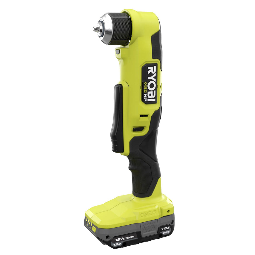 RYOBI ONE+ HP 18V Brushless Cordless Compact 3/8 in. Right Angle Drill (Tool Only)