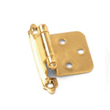 No Inset Antique Brass Self-Closing Hinge (1-Pair) - Super Arbor