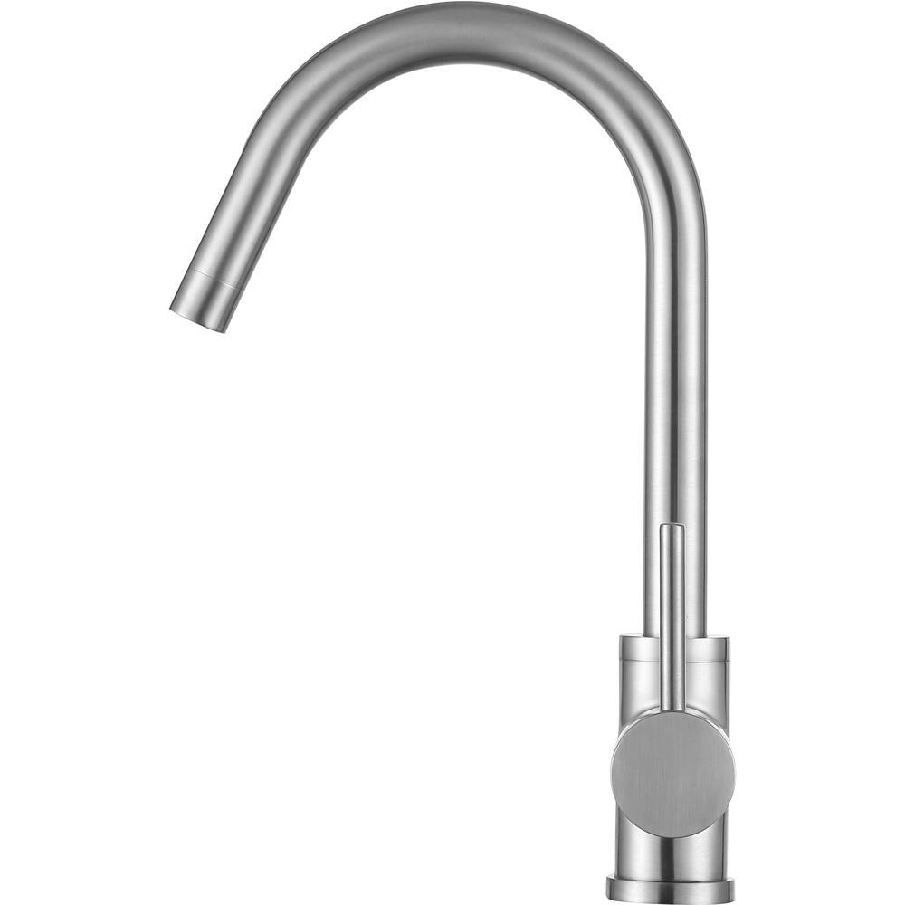 Farnese Single-Handle Standard Kitchen Faucet with Side Sprayer in Oil Rubbed Bronze - Super Arbor